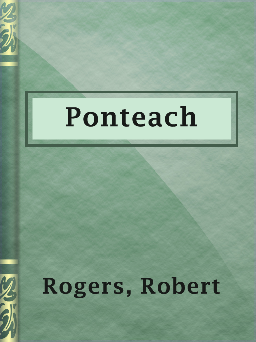 Title details for Ponteach by Robert Rogers - Available